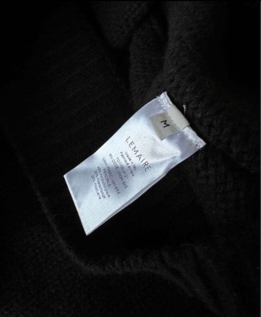 lemaire 23aw boxy クルーネック　プルオーバー　サイズm