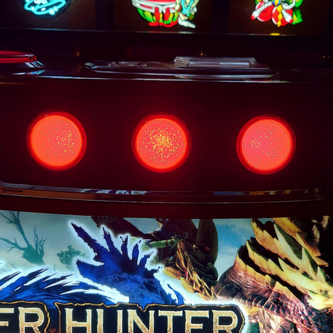 パチスロ　実機　LモンスターハンターライズXA　スマスロ