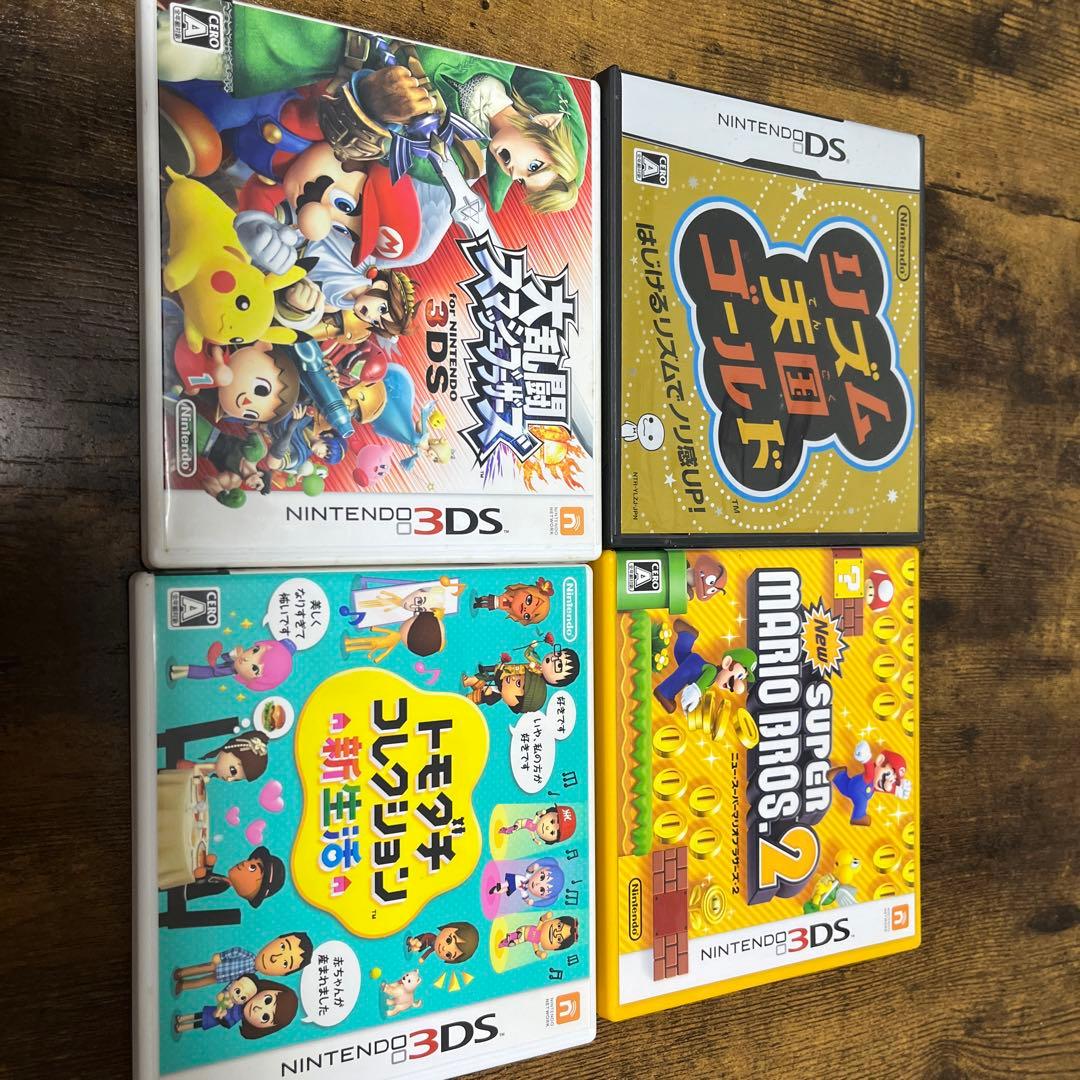 スマブラ、トモダチコレクションリズむ天国、りずむ天国➕マリオブラザーズカセット