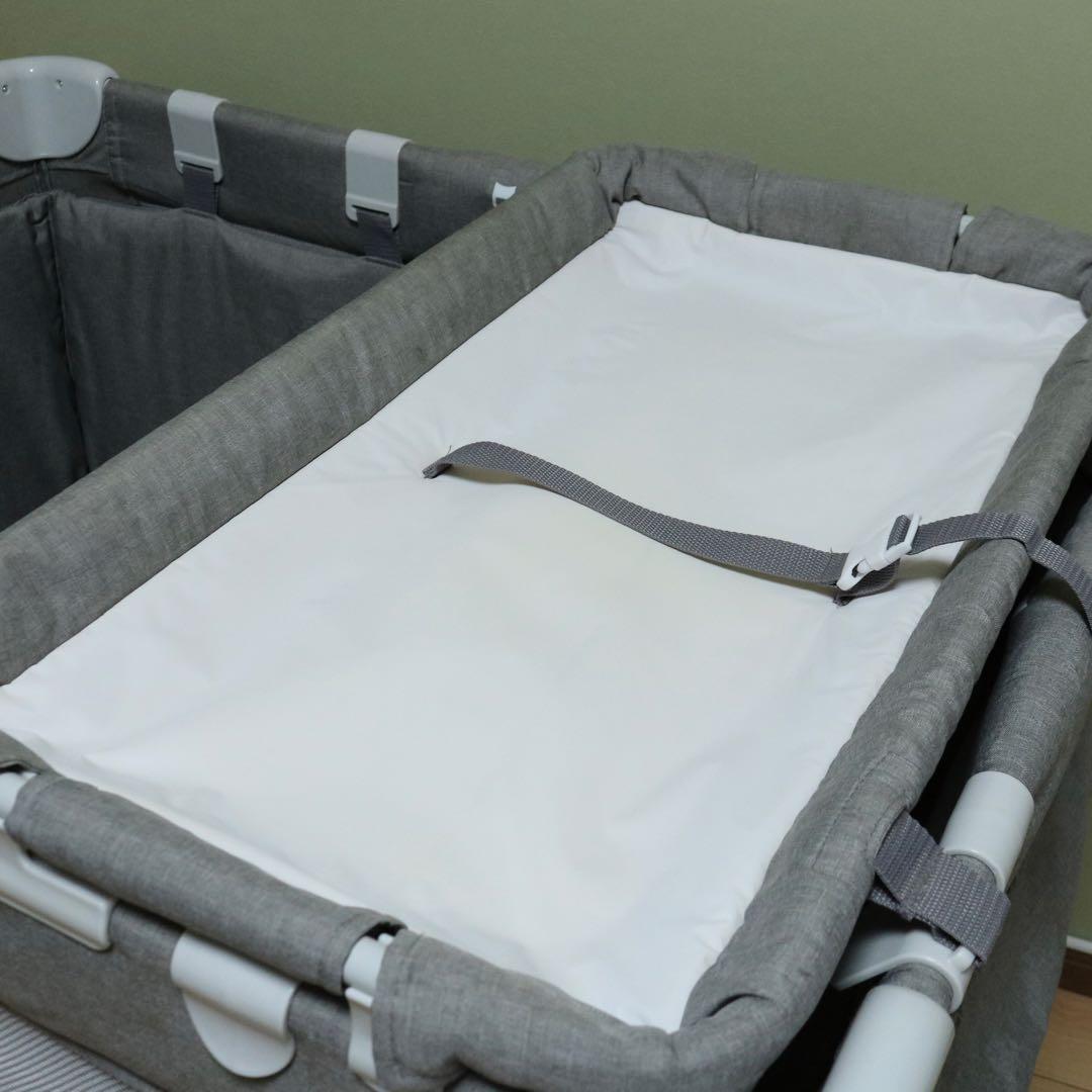 【早い者勝ち❣️】カトージ ポータブルベビーベッド おむつ替えテーブル付⭐︎