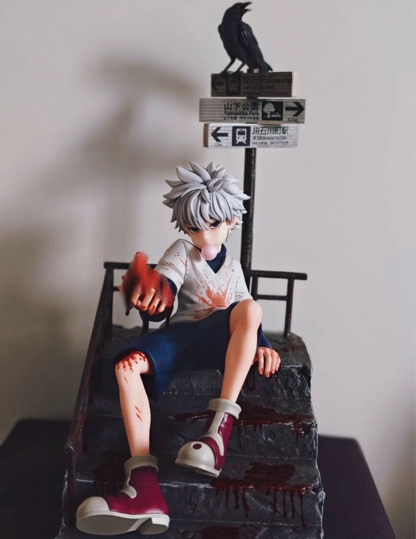 hunter×hunter キルア＝ゾルディック ガレージキット スタチュー⑨