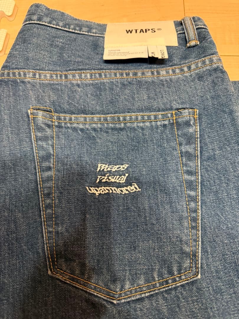 【美品】WTAPS BLUES STRAIGHT / DENIM/ XL