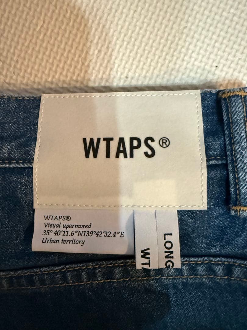 【美品】WTAPS BLUES STRAIGHT / DENIM/ XL