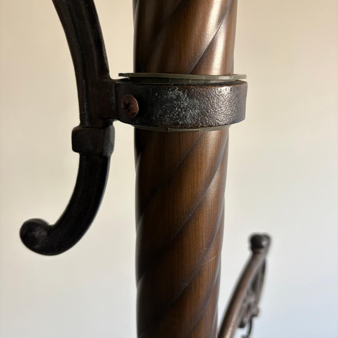 ヴィンテージ　ダブルフェイス　クロック スタンド型