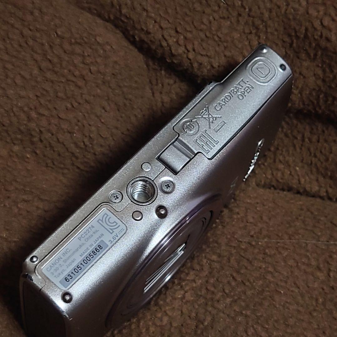 CANON★動作品IXY650★イクシ650シルバーデジタルカメラ送料無料