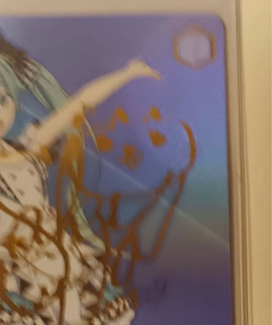 ステージのセカイ初音ミク サイン入りカード