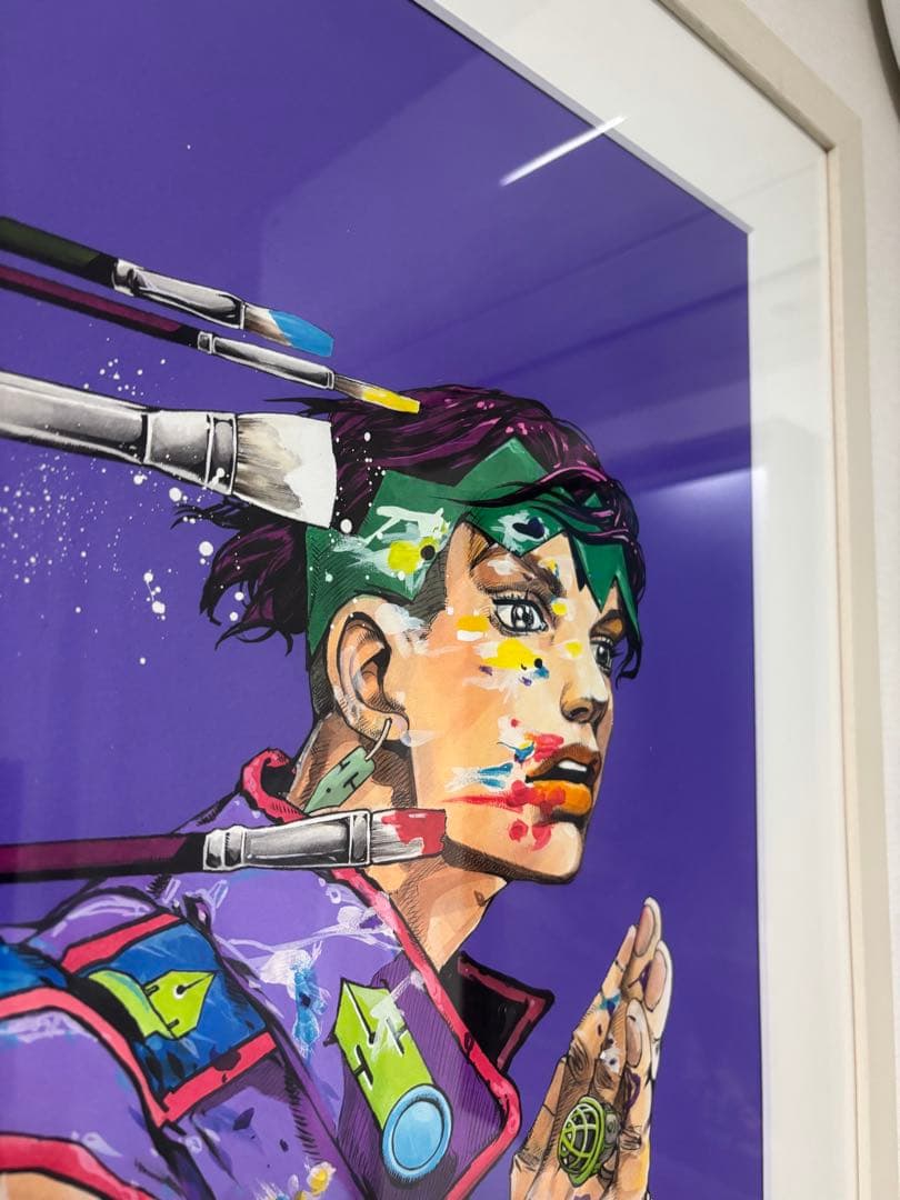 ジョジョ　複製原画　岸辺露伴
