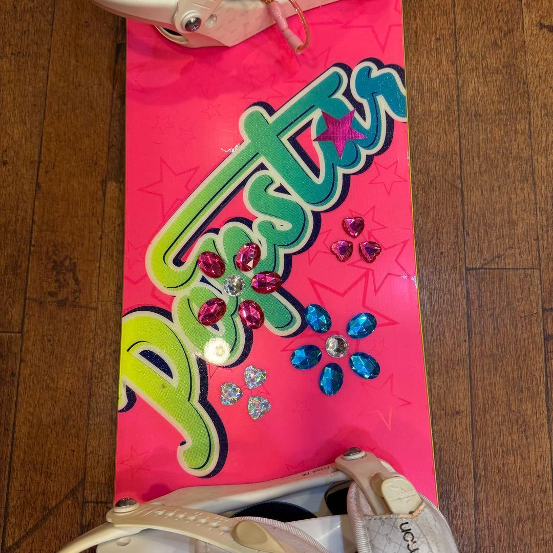 送込！レディース スノーボードセットSalomon 138cm 23.5cm