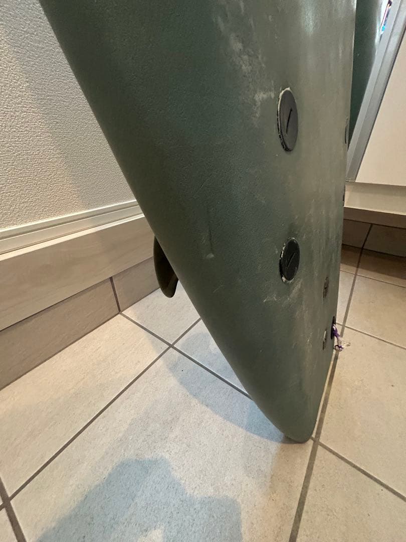 ソフテック　サーフボード　6.6 フィン、リーシュ