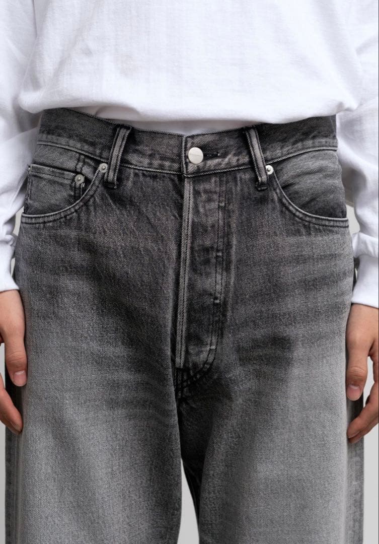 パンツ Graphpaper Selvage Denim LIGHT FADE