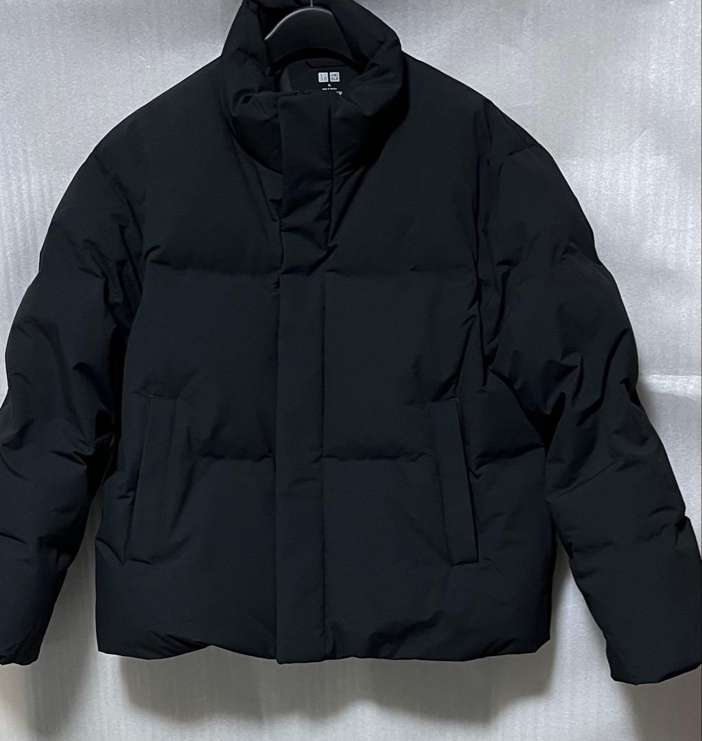【ユニクロ】2025シームレスダウンジャケット　ブラック　XL