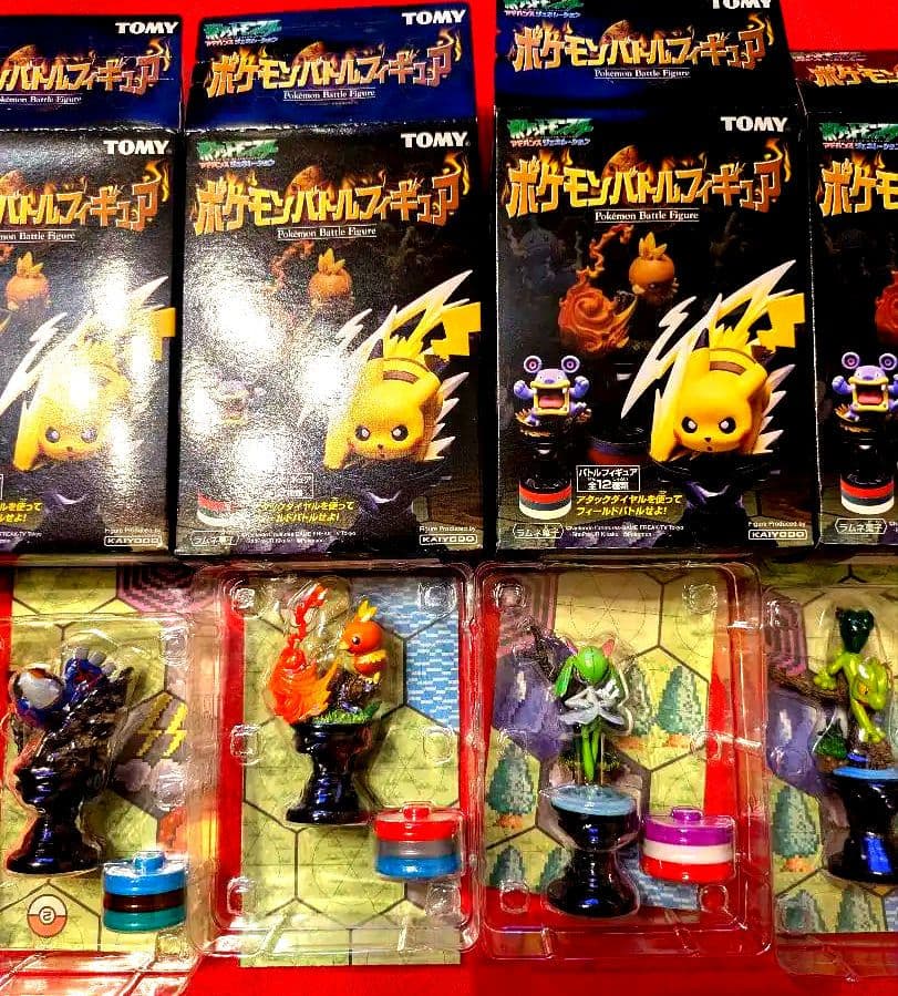 ポケモンバトルフィギュア 海洋堂11体セット箱付