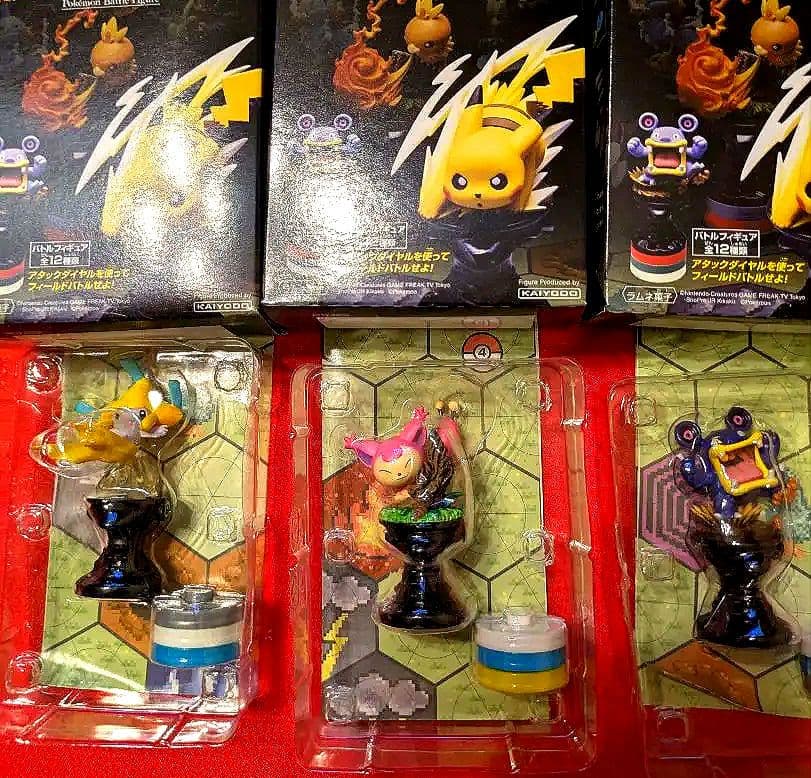 ポケモンバトルフィギュア 海洋堂11体セット箱付