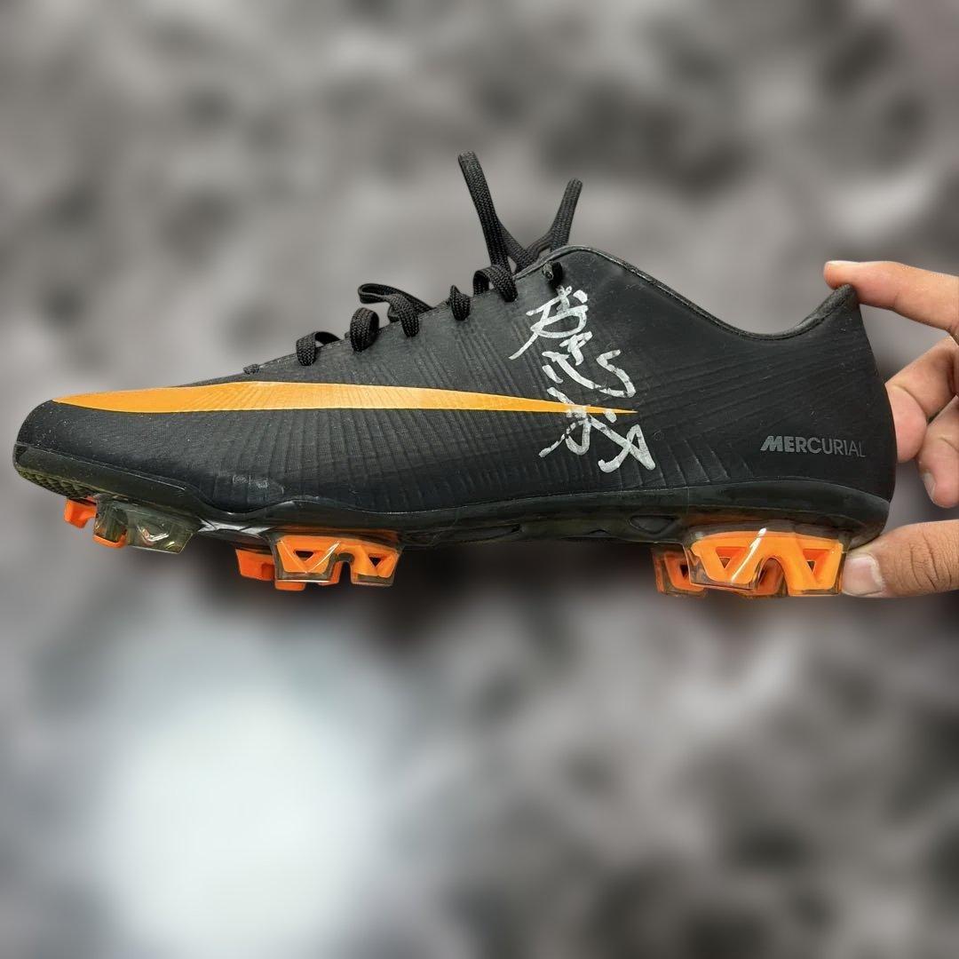 李忠成 直筆サイン入り 左足のみ ナイキ マーキュリアル