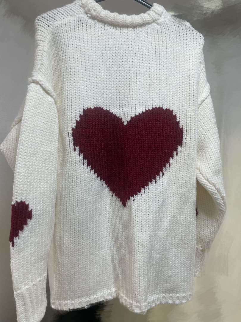 Darich ハートロゴローゲージニットチュニック