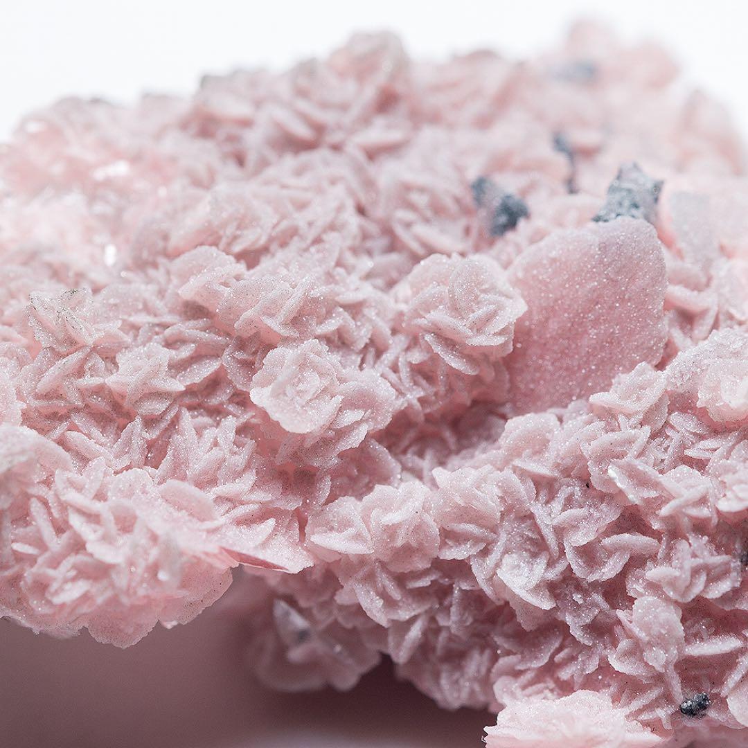 中国 ロードクロサイト フローライト 蛍石 天然石 原石 鉱物標本 鉱石 738