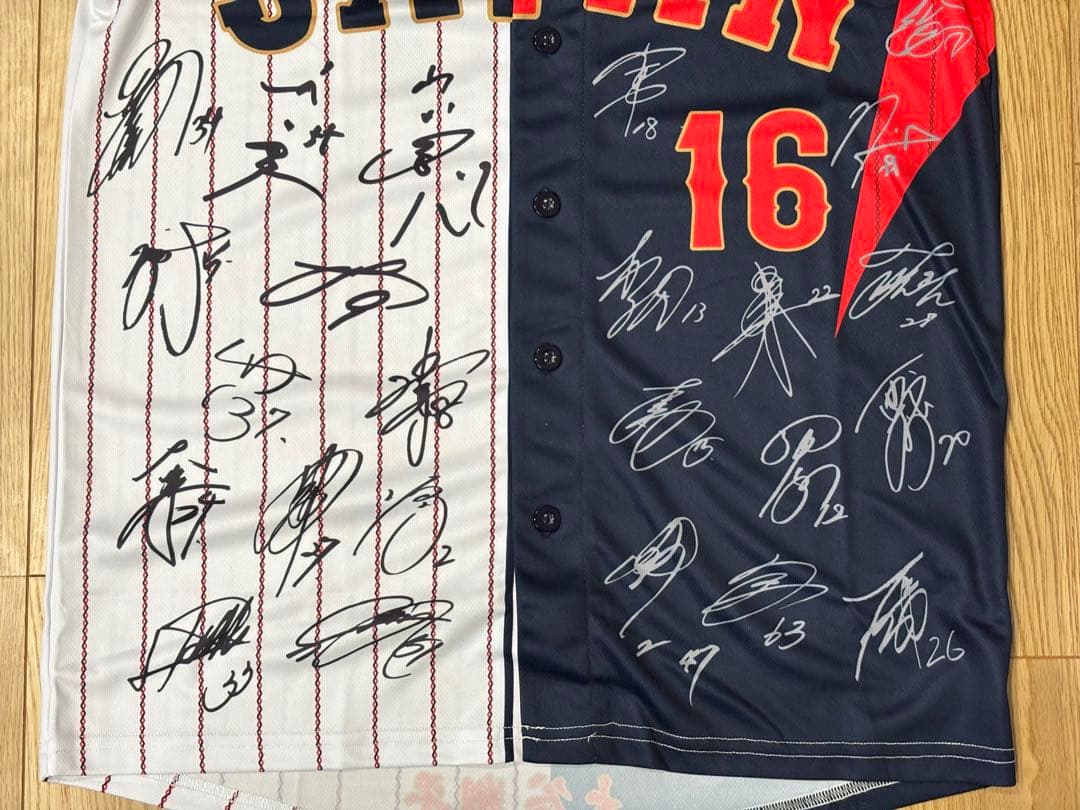 ⭐️ラスト⭐️WBCミックス仕様⭐️非売品 大谷翔平 日本代表サインユニフォーム＆キー