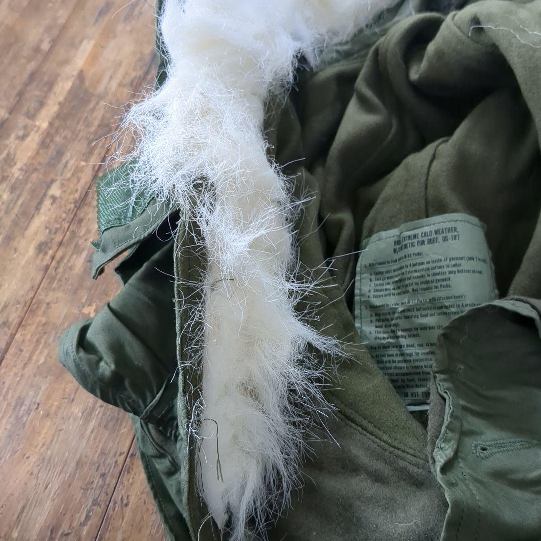 米軍実物　デッドストック　80s M65 フィッシュテールパーカー　フード　⑥