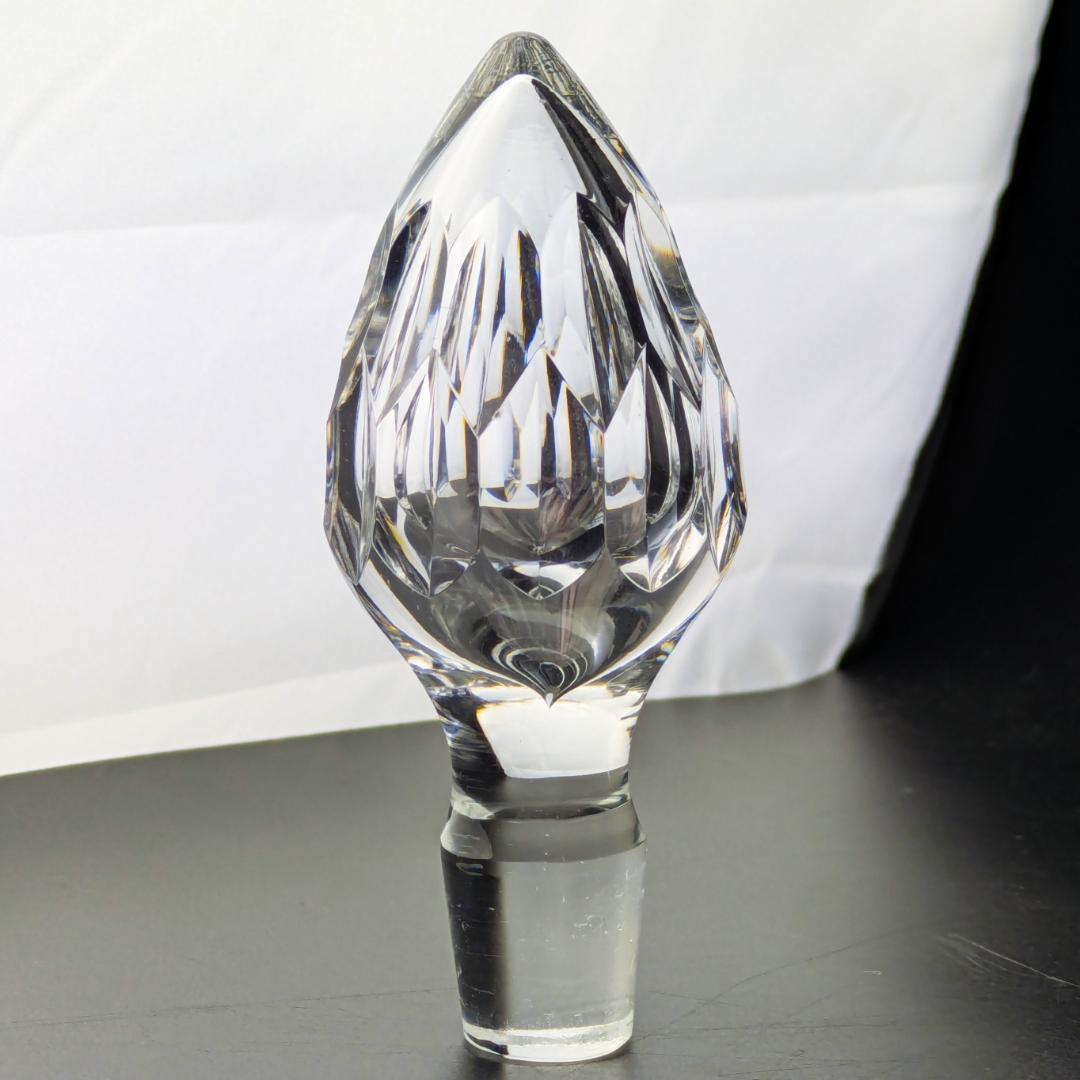 バカラ アルマニャック デキャンタ ダイヤカット 29cm 1952-86 刻印