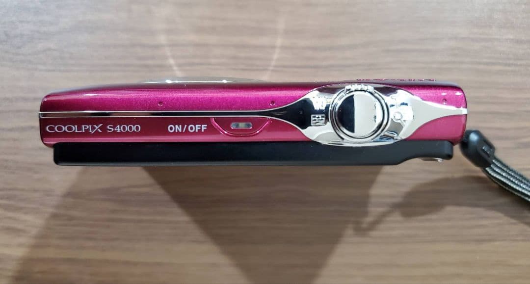 Nikon デジカメ COOLPIX S4000 ルビーレッド　sdカード付き