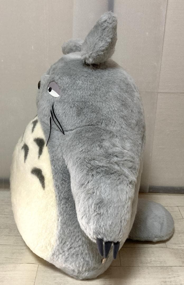 サンアロー　となりのトトロ　大トトロ　お昼寝クッション　グレー　全長73cm