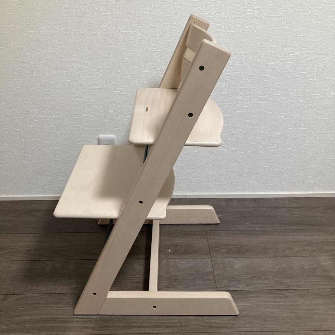 ぽめらにあん様希望価格 美品トリップトラップ STOKKE ホワイトウォッシュ