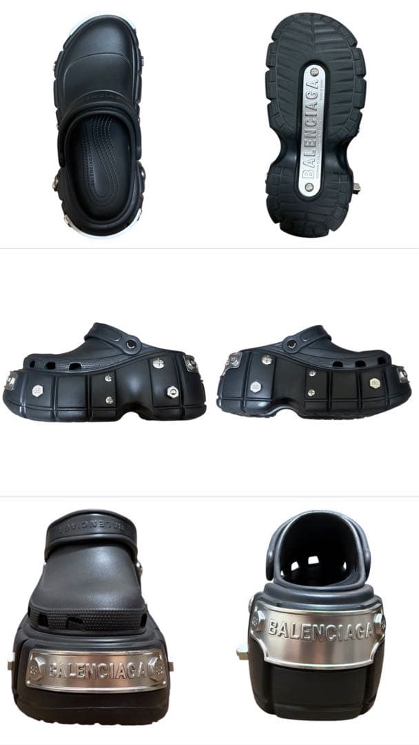 正規品 Balenciaga Hardcrocs ハードクロックス 40