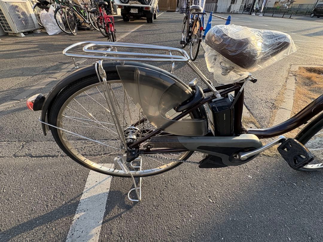 中古YAMAHA電動アシスト自転車　12.3Ah 大阪　014番