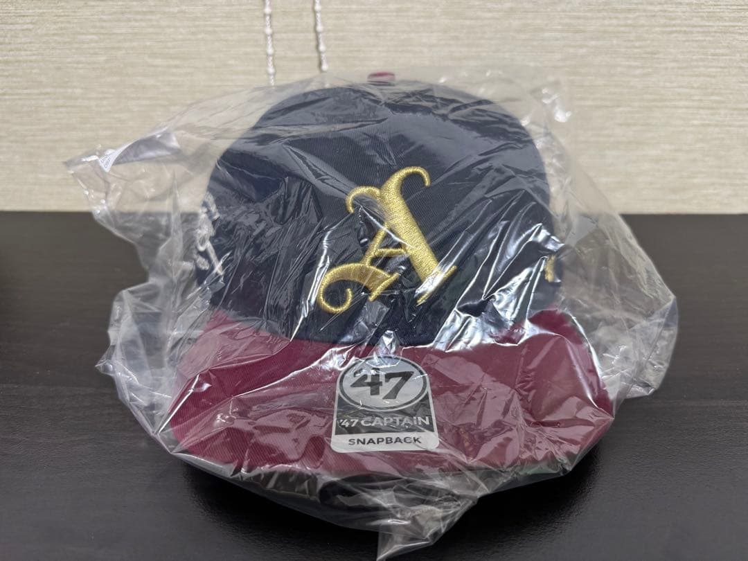 アーセナル 47 Brand ネイビー ゴシック A キャプテン キャップ