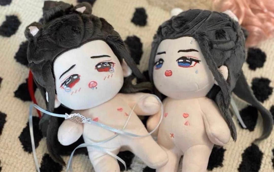 忘羡ぬいぐるみ20cm ペア　　蓝忘机 魏无羡　魔道祖师 陈情令