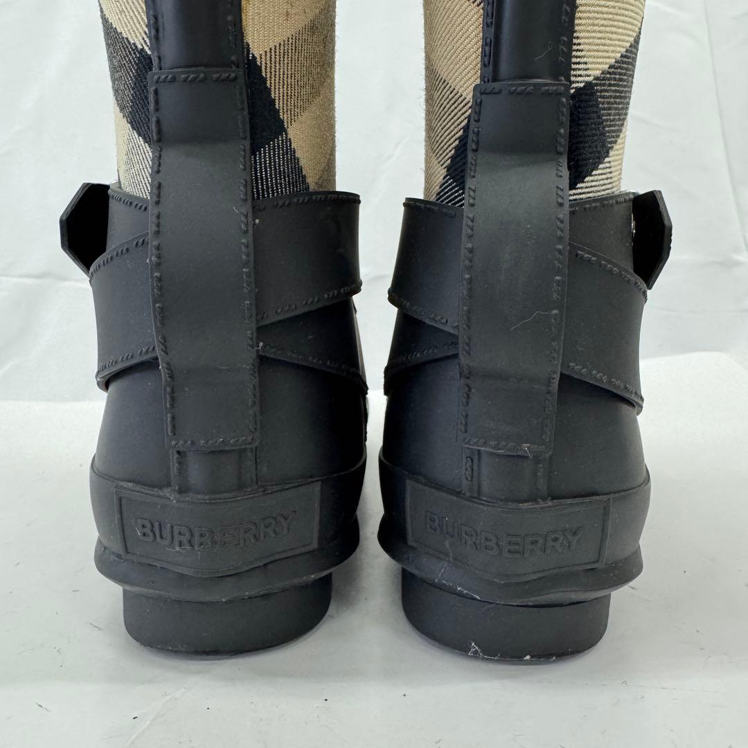 Burberry バーバリー ヴィンテージチェック レインブーツ 23サイズ
