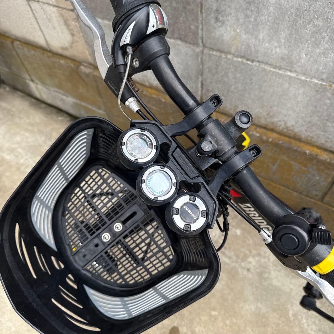 ブリヂストン ジュニアスポーツ 自転車 22インチ　スピードメーター付き