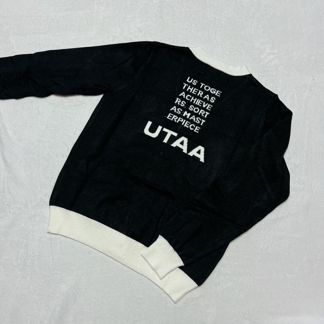新品　UTAA　ユタ　ゴルフ　カーディガン　ブラック　M　レディース