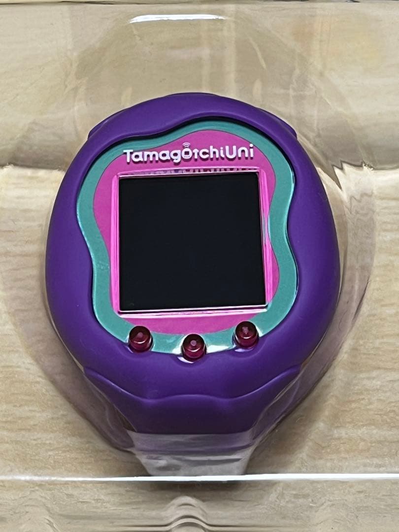 たまごっちユニTamagotchi Uni パープル 付属品完備
