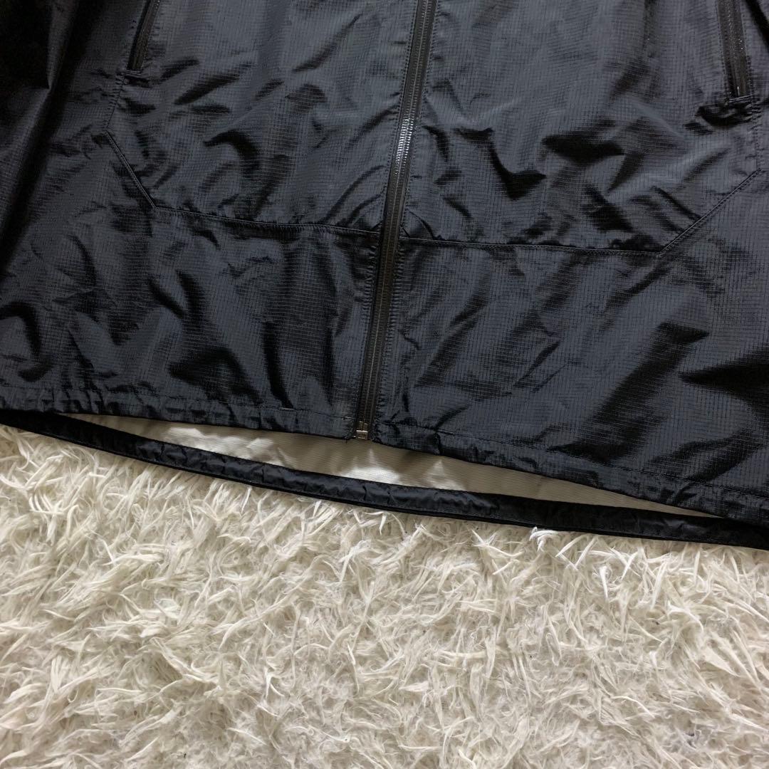 極美品■モンベル セットアップ 上下　ゴアテックス ブラック XL