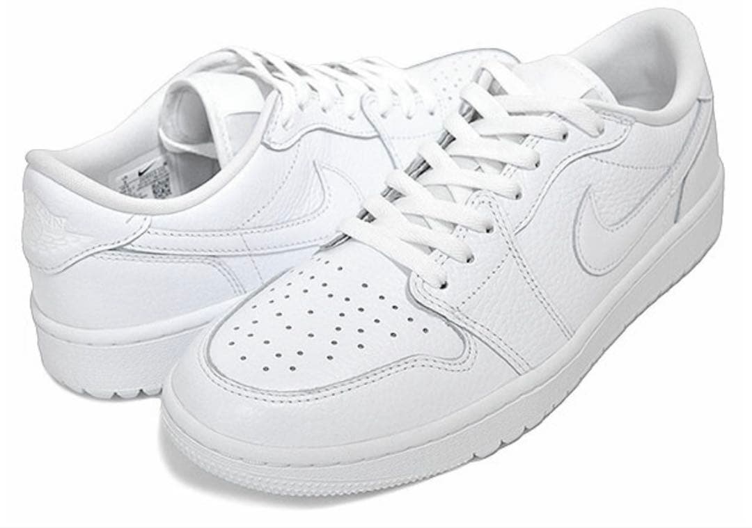 【新品未使用】Nike エアジョーダン 1 LOW G ホワイト 28.5cm