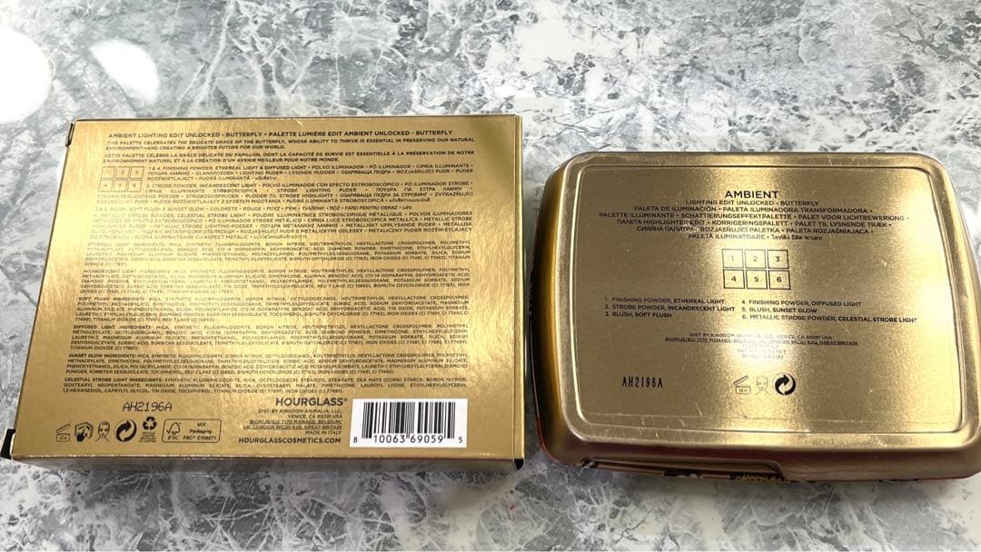 レア！Hourglass ambient パレット
