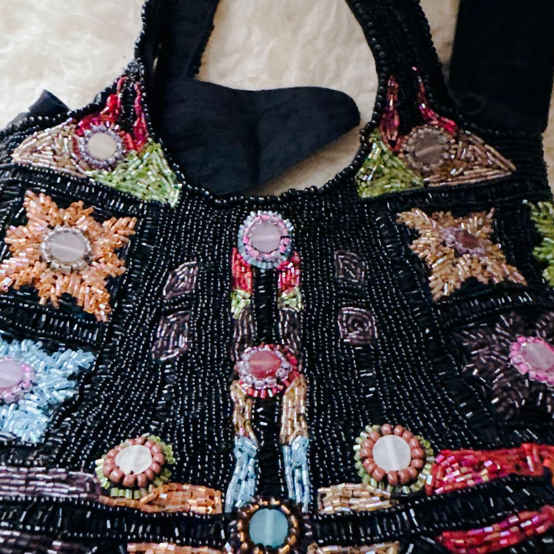 imayin イマイエン ビーズバッグ ビジュー ミニバッグ ハンドバッグ