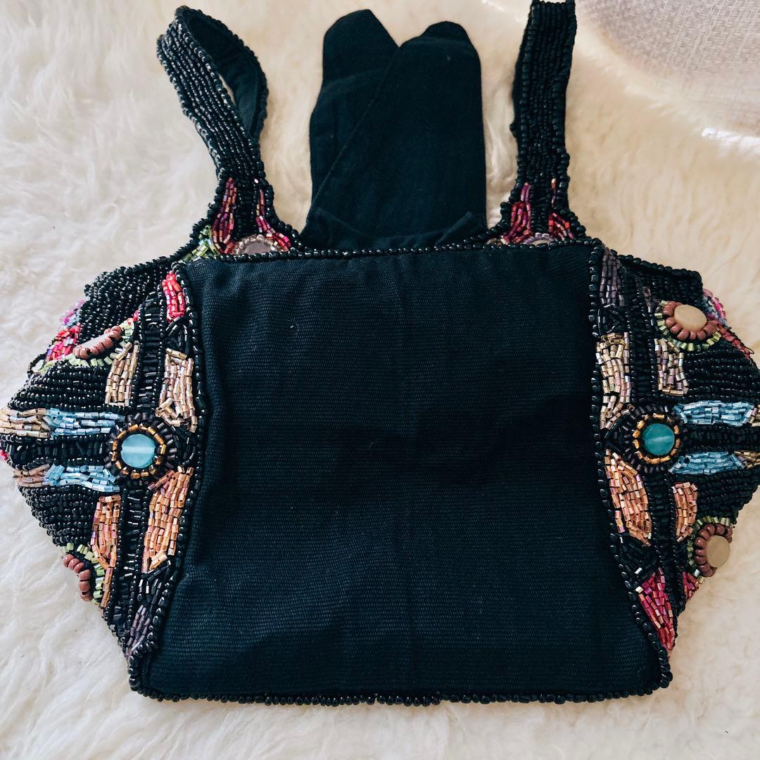 imayin イマイエン ビーズバッグ ビジュー ミニバッグ ハンドバッグ