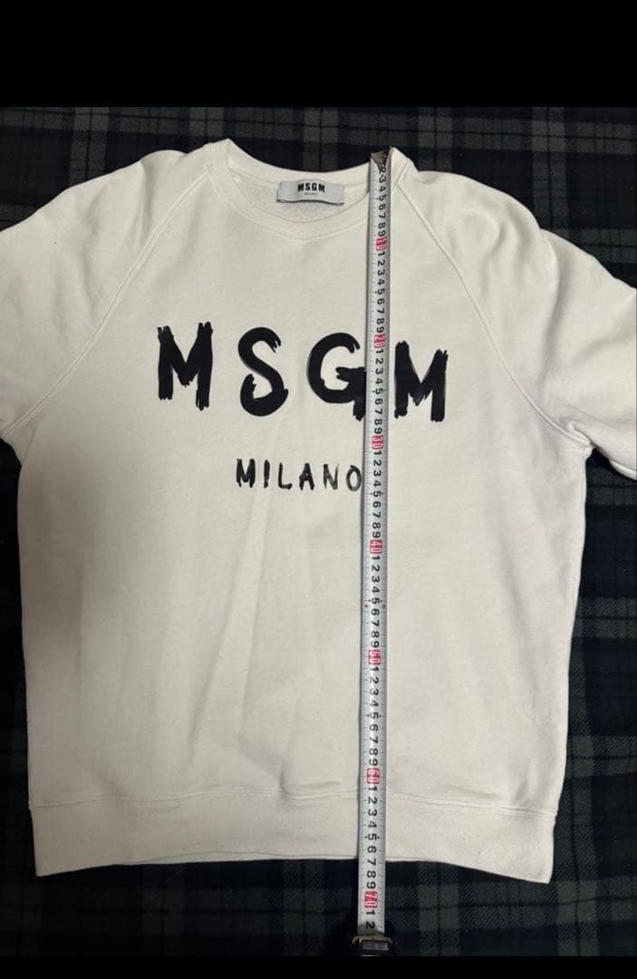 MSGM ホワイト スウェット Mサイズ
