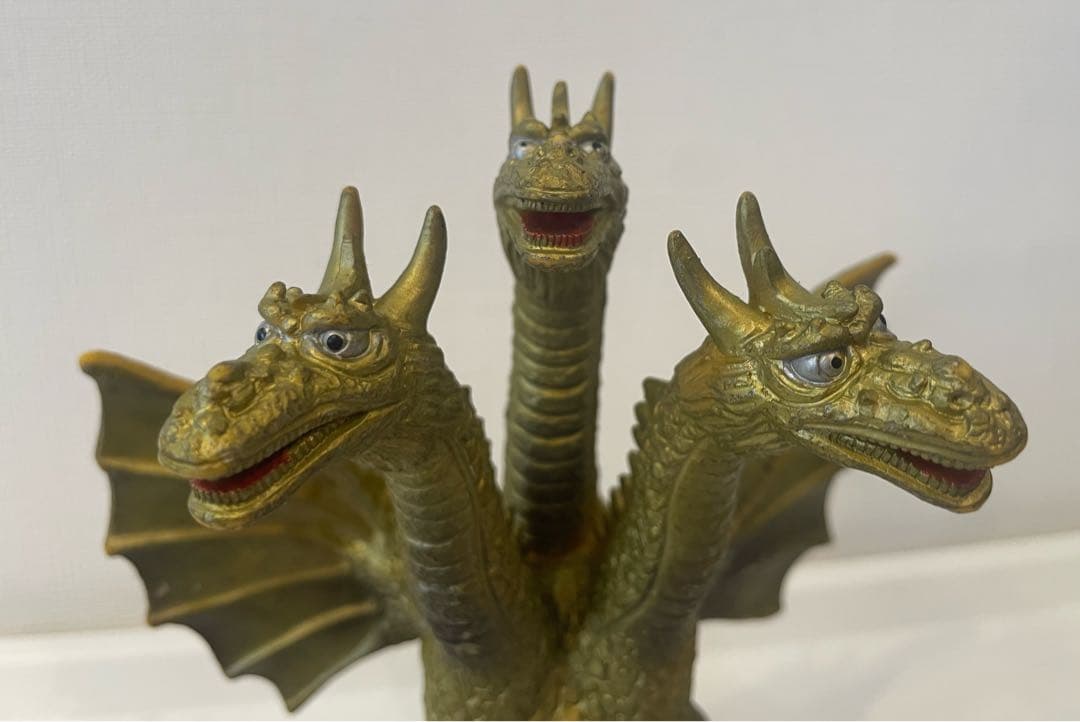 山勝　ヤマカツ　キングギドラ　ソフビ　東宝映像　昭和レトロ　【レア！】