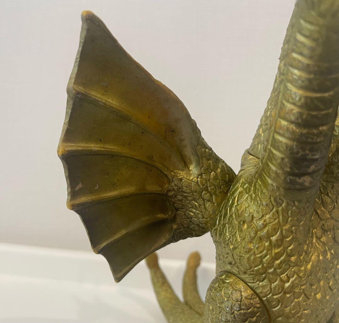 山勝　ヤマカツ　キングギドラ　ソフビ　東宝映像　昭和レトロ　【レア！】