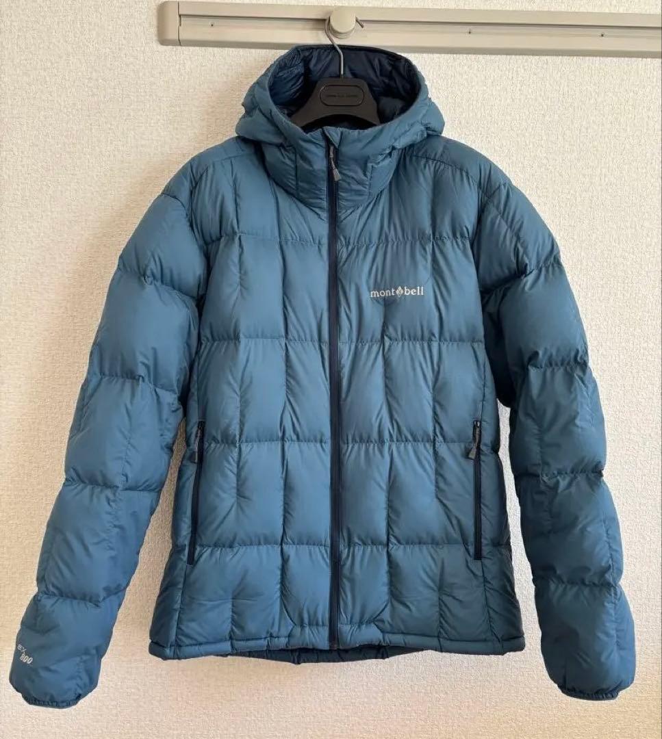 mont-bell ネージュダウンパーカ Lサイズ ブルー