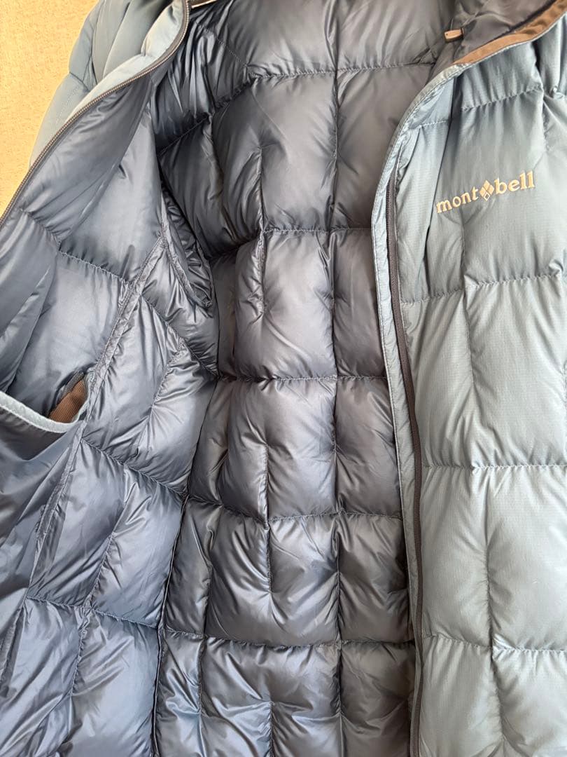 mont-bell ネージュダウンパーカ Lサイズ ブルー