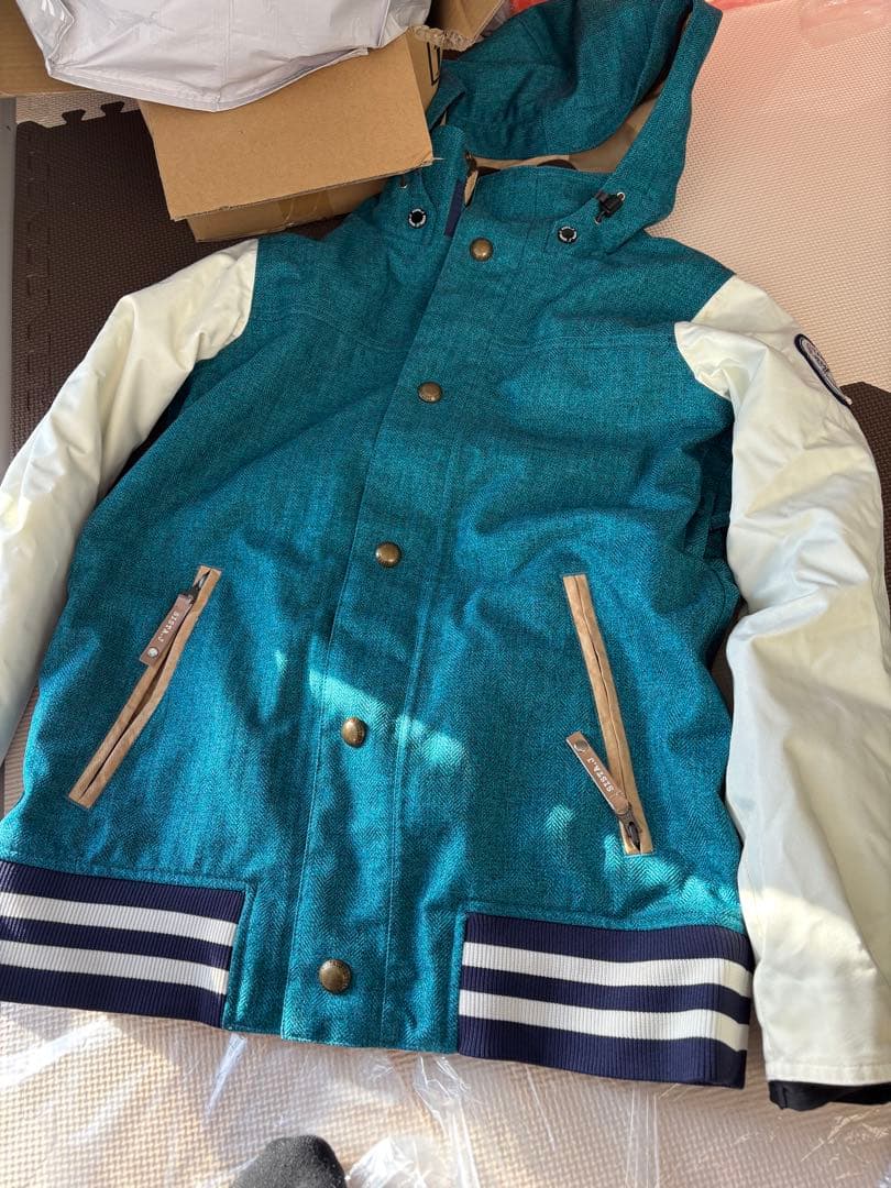 Burton スノーボード 紫と緑 FLUXバインディング