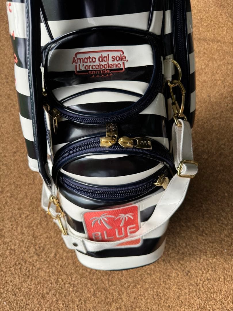 muta ストライプ キャディーバッグ