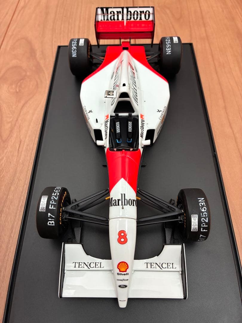 1/20 タミヤ　完成　F1 マクラーレンMP4/8 アイルトンセナ仕様