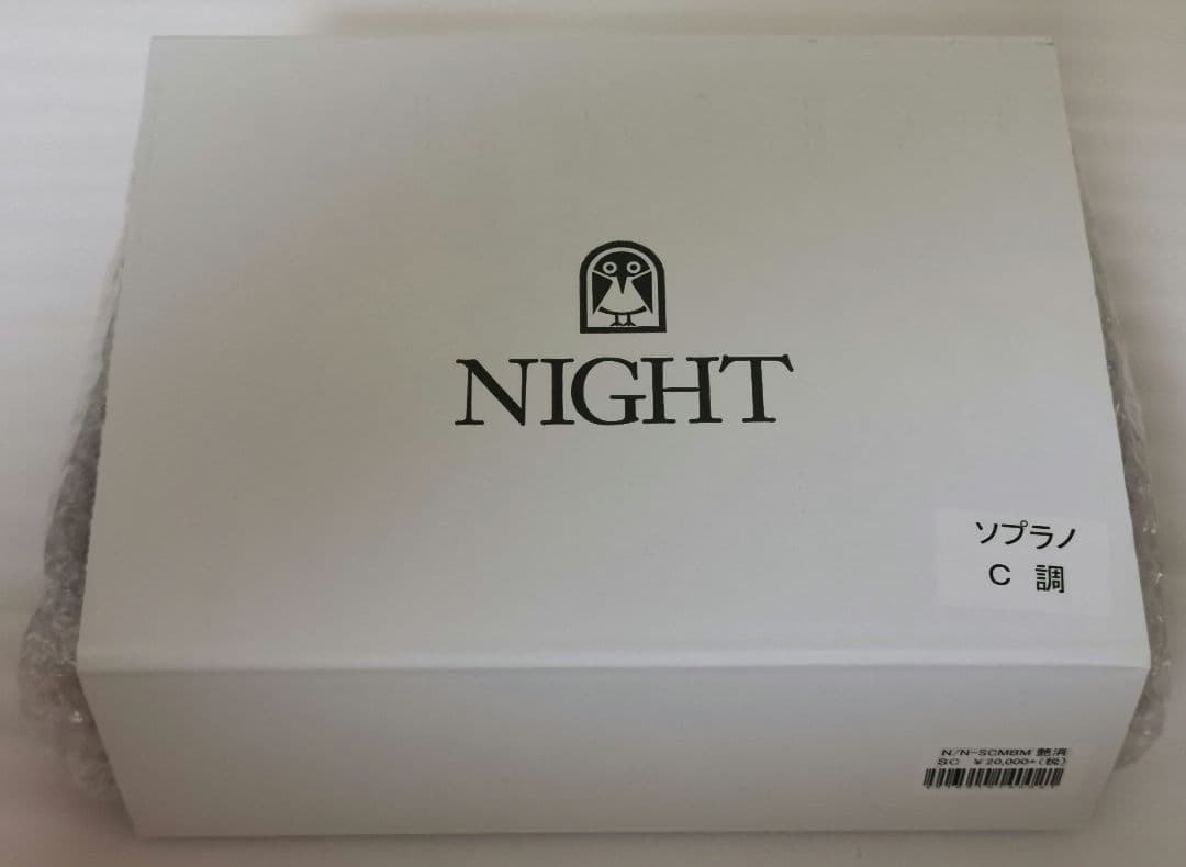 オカリナ NIGHT by Noble ナイト ソプラノC調 メタルブラック艶消