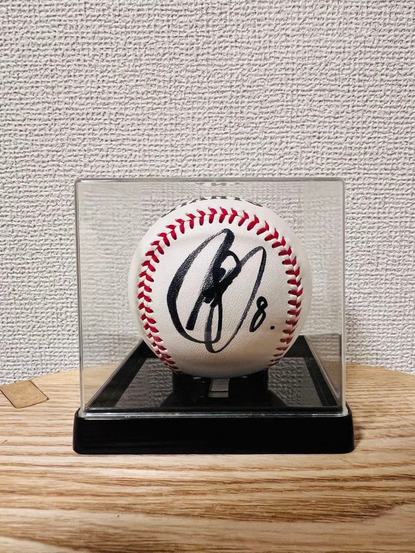 ジャイアンツ 丸佳浩選手 直筆サインボール 2019年沖縄キャンプ ケース付き