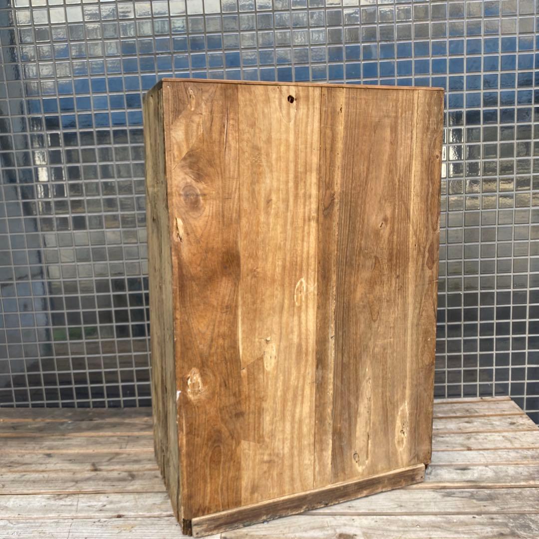 明治 時代箪笥 骨董品 四段 古民家 蔵出し 古家具 アンティーク 店舗什器